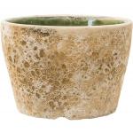 Lava Relic beige bloempot binnen 25x25x17 cm