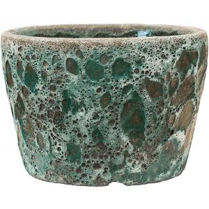 Lava Relic Jade bloempot binnen 25x25x17 cm