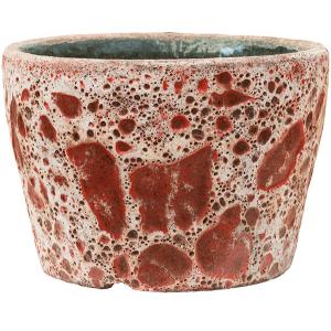 Lava Relic Pink Planter bloempot binnen 25x25x17 cm