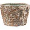 Lava Relic Rust metal bloempot binnen 25x25x17 cm