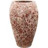 Lava Relic pink emperor hoge bloempot 45x75 cm