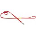 Hondenriem Uni 120cm x 10mm rood