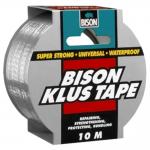 Bison klustape 10 meter grijs