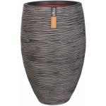 Capi Nature Rib NL vase luxe 39x60cm bloempot antraciet