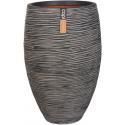 Capi Nature Rib NL vase luxe 45x72cm bloempot antraciet