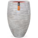 Capi Nature Rib NL vase luxe 45x72cm bloempot ivoor