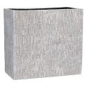 Capi Nature Stone 31x16x29cm rechthoekige plantenbak ivoor