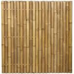 Bamboe schutting naturel 180 x 180 cm x 60-80 mm