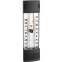 Buitenthermometer kunststof zwart min/max 20 cm