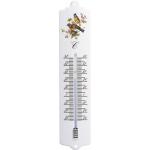 Buitenthermometer metaal vogelmotief 32.6 cm