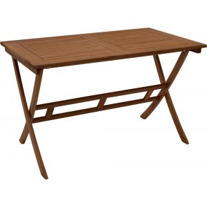 Montego opklapbare houten tuintafel 120 x 70 cm