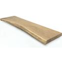 Eiken plank massief boomstam 100 x 30 cm