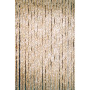 Kattenstaart gordijn beige-wit 90x220cm