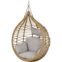 Amazona egg hangstoel naturel