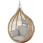 Amazona egg hangstoel naturel