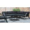 Regatta loungeset aluminium zwart