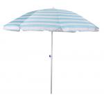 Strandparasol Libra streepmotief blauw