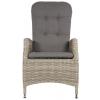 Soho Comfort Mountain tuinstoel taupe set van 2