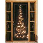 Fairybell kerstboom deurverlichting 210 cm 60 led warmwit