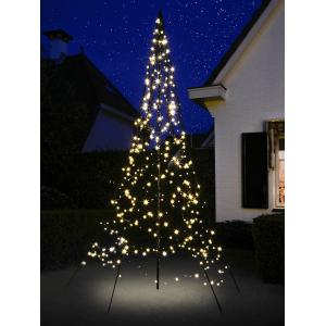 Fairybell licht kerstboom 300 cm 360 led warmwit met mast