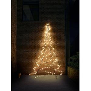 Fairybell muur kerstboom halfrond 400 cm 240 led warmwit