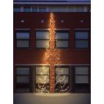 Fairybell muur kerstboom halfrond 800 cm 750 led warmwit