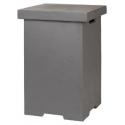 Cocoon enclosure bijzettafel taupe