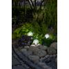 Led solarlamp assisi paddestoel wit