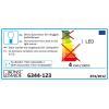 Micro LED lichtsnoer transparant met 100 warm witte lampen