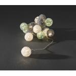 LED cotton balls lichtsnoer nature 3.5cm