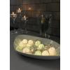 LED cotton balls lichtsnoer nature 3.5cm