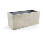 Grigio plantenbak Box M antiek wit betonlook