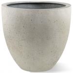 Grigio plantenbak Egg Pot L antiek wit betonlook