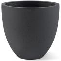 Grigio plantenbak Egg Pot M antraciet betonlook