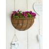 Voorgevormde kokosinlegger voor hanging basket half rond