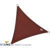 Nesling Coolfit schaduwdoek driehoek Terracotta 3.6 x 3.6 x 3.6 meter