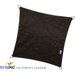 Nesling Coolfit schaduwdoek vierkant zwart 3.6 x 3.6 x 3.6 meter