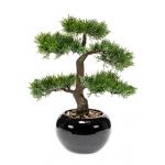 Kunstplant Bonsai cedar M in pot