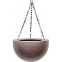 Gradient hanging bowl matt coffee M