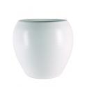 Pot cresta pure white bloempot binnen 28 cm