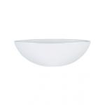 Boat cresta pure white bloempot binnen 34 cm ovaal