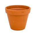 Terracotta bloempot 21 cm