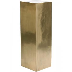 Plantenzuil Deco bronce 33x33x100 cm