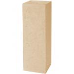 Plantenzuil polystone naturel vierkant 30x30x80 cm