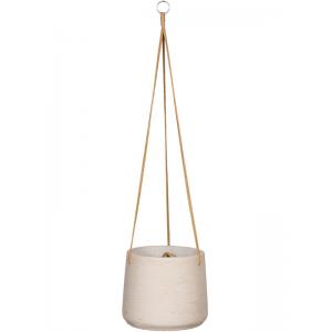 Rough Eco-line hangende bloempot XL 23x20 cm Patt lichtgrijs