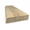 Eiken plank massief boomstam 30 x 15 cm