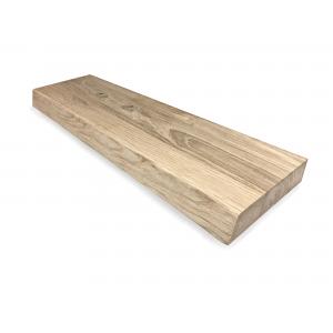 Eiken plank massief boomstam 50 x 15 cm