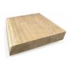 Eiken plank massief boomstam 30 x 20 cm