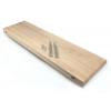 Zwevende wandplank eiken recht 30 x 20 cm