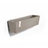 Ecopots Manhattan Wall kunststof bloempot Taupe - Ø 53,4 cm